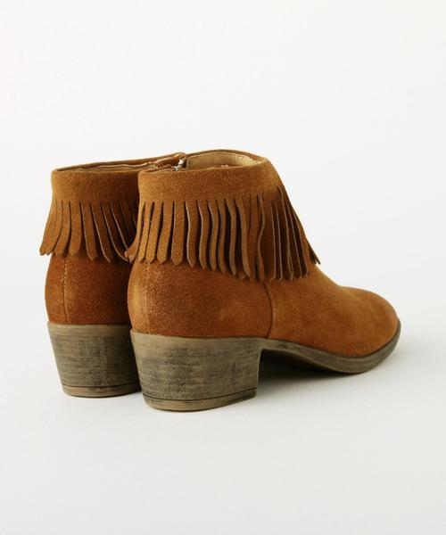 Another Edition（アナザーエディション）の「I LOVE BILLYフリンジショートブーツ/ BCI/L/B Alyssa FRNGSBT45◆（ブーツ・レディース・ブラック/ブラウン・37/36/38）」の6枚目の写真