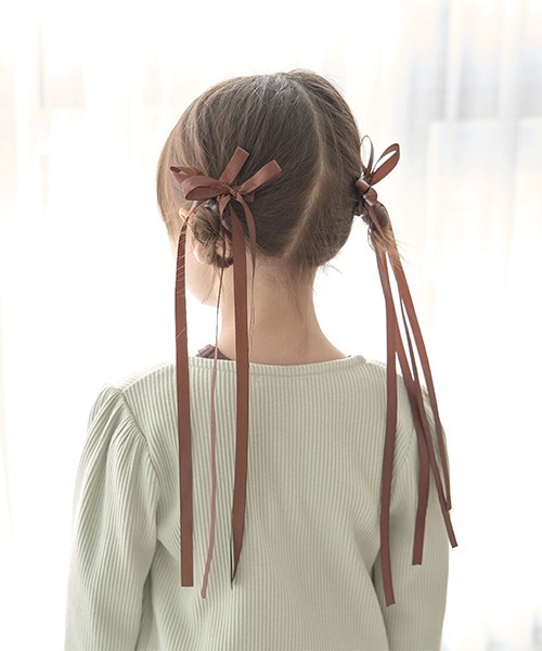CELINEリボンヘアクリップソワール 大人気☆CELINE ル ソワール リボン ヘアクリップ☆ギフトに最適