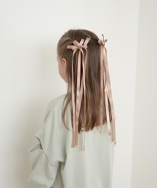 セール】ロングリボンヘアクリップ2Pセット（その他ヘア