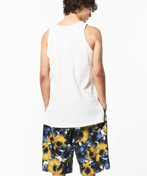 MAISON SPECIAL（メゾンスペシャル）の「《ユニセックスアイテム》Fraise Layered Square Tank Top/フライスレイヤードスクウェアタンクトップ【MAISON SPECIAL/メゾンスペシャル】（タンクトップ・メンズ・ホワイト/ブラック/グレー/チャコールグレー・1/2）」の11枚目の写真