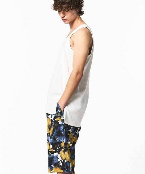 MAISON SPECIAL（メゾンスペシャル）の「《ユニセックスアイテム》Fraise Layered Square Tank Top/フライスレイヤードスクウェアタンクトップ【MAISON SPECIAL/メゾンスペシャル】（タンクトップ・メンズ・ホワイト/ブラック/グレー/チャコールグレー・1/2）」の12枚目の写真