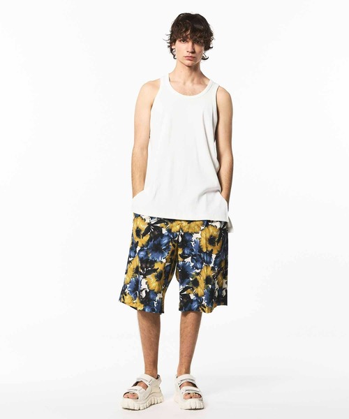 MAISON SPECIAL（メゾンスペシャル）の「《ユニセックスアイテム》Fraise Layered Square Tank Top/フライスレイヤードスクウェアタンクトップ【MAISON SPECIAL/メゾンスペシャル】（タンクトップ・メンズ・ホワイト/ブラック/グレー/チャコールグレー・1/2）」の22枚目の写真