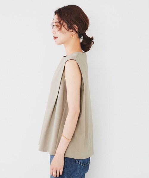 【新品】 UNTITLED アンタイトル ボウタイ ニット ノースリーブ 黒 2 アンタイトル UNTITLED ボレロカーディガン×ノースリーブニット