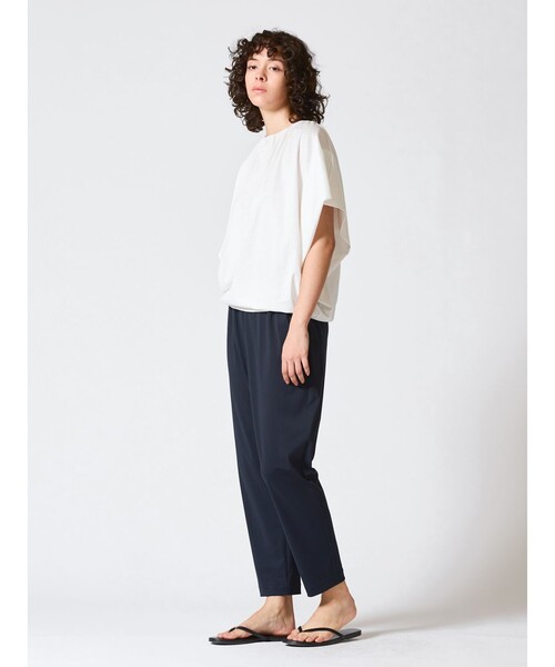 mizuiroind（ミズイロインド）の「mizuiro ind ストレッチレギンス（スラックス・レディース・ライトグレー/ネイビー/ホワイト/ブラック/ライトグレー系2・2）」の12枚目の写真