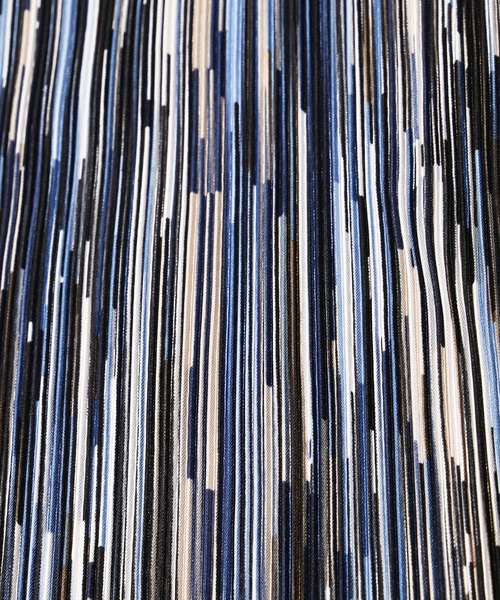 PUNYUS（プニュズ）の「セルフカット幾何学柄プリーツパンツ（その他パンツ・レディース・イエロー/オレンジ/ブルー・1/2/4/3）」の21枚目の写真