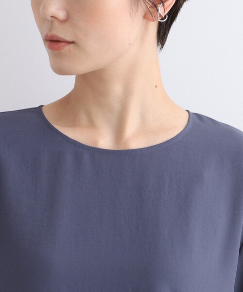 INDIVI(インディヴィ)の「◆【洗える/UVケア/SETUP可能】バックシャンブラウス(シャツ/ブラウス・レディース・ブラック/ベージュ系5/ブルー系その他7・40/38/19/15 /13/05)」の10枚目の写真