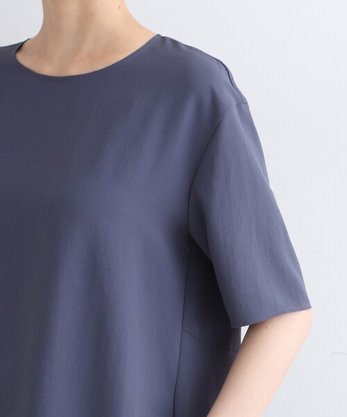 INDIVI(インディヴィ)の「◆【洗える/UVケア/SETUP可能】バックシャンブラウス(シャツ/ブラウス・レディース・ブラック/ベージュ系5/ブルー系その他7・40/38/19/15 /13/05)」の8枚目の写真