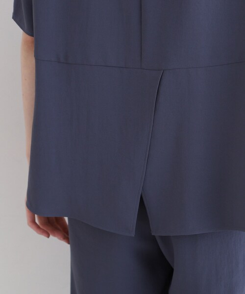 INDIVI(インディヴィ)の「◆【洗える/UVケア/SETUP可能】バックシャンブラウス(シャツ/ブラウス・レディース・ブラック/ベージュ系5/ブルー系その他7・40/38/19/15 /13/05)」の6枚目の写真