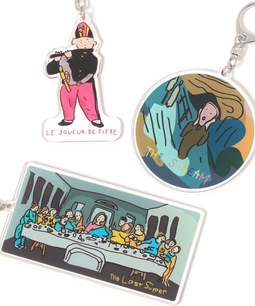 セール】[世界の名作]アクリルキーホルダー2 / 135423（キーホルダー