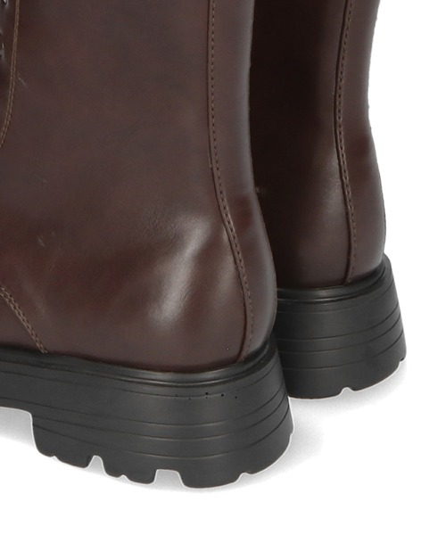 ORiental TRaffic（オリエンタルトラフィック）の「【 美脚　】レース アップ 厚底 ブーツ 41401（ブーツ・レディース・ブラウン/ブラック・SS/S/M/L/LL/3L）」の4枚目の写真