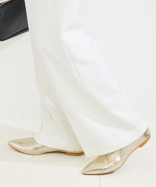 B.C STOCK（ベーセーストック）の「2WAYポインテッドシューズ（スリッポン・レディース・ゴールド/ブラック/シルバー・SMALL/MEDIUM/LARGE）」の17枚目の写真