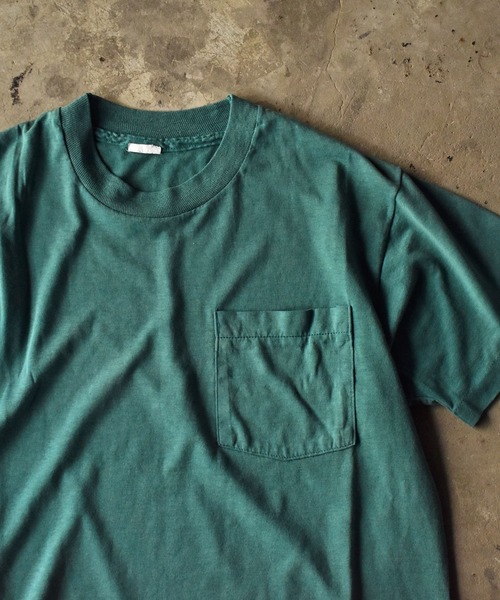 【ヴィンテージ古着】80-90’s ベーシック ポケットTシャツ（Tシャツ/カットソー）｜VINTAGE（ヴィンテージ）