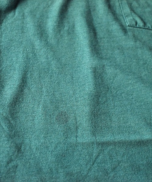 VINTAGE(ヴィンテージ)の「【ヴィンテージ古着】80-90’s ベーシック ポケットTシャツ(Tシャツ/カットソー・メンズ・グリーン・MEDIUM)」の7枚目の写真