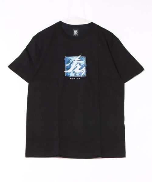 B.I.D.(ビーアイディー)の「《KINJAZ》Graphic T(Tシャツ/カットソー・メンズ・ブラック/ホワイト・LARGE/MEDIUM)」の2枚目の写真