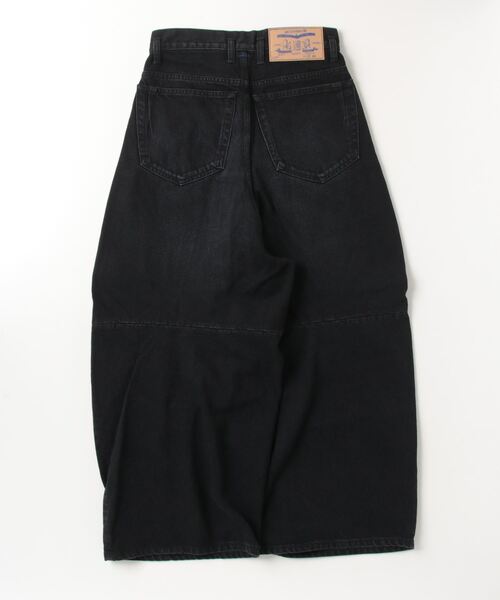 SHINYAKOZUKA（シンヤコヅカ）の「【SHINYAKOZUKA】 ORDINARY CITY BAGGY（デニムパンツ・メンズ・ブラック/インディゴブルー・X-SMALL/SMALL）」の3枚目の写真