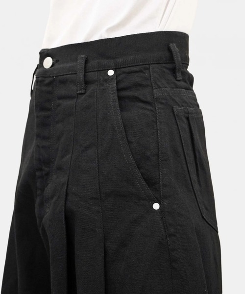 SHINYAKOZUKA（シンヤコヅカ）の「【SHINYAKOZUKA】 ORDINARY CITY BAGGY（デニムパンツ・メンズ・ブラック/インディゴブルー・X-SMALL/SMALL）」の16枚目の写真