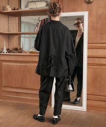 BONLECILL noir（ボンルシールノワール）の「【BONLECILL noir】CLASSICAL RIBBON SET UP／クラシカルリボンセットアップ（セットアップ）」