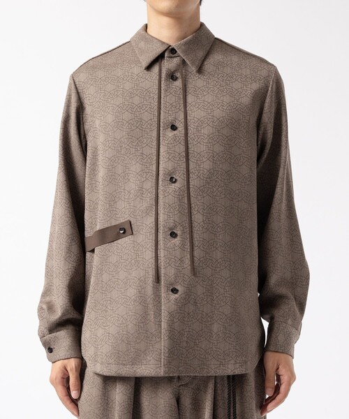 お値下げしました　ethosens ジャガードシャツ ETHOSENS（エトセンス）の「【ETHOSENS/エトセンス】ジャガード柄