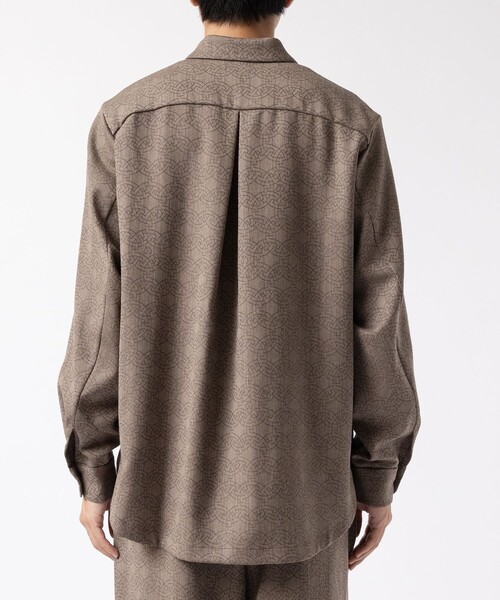 ETHOSENS/エトセンス】Jacquard shirts（シャツ/ブラウス）｜ETHOSENS