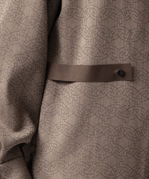 ETHOSENS(エトセンス)の「【ETHOSENS/エトセンス】Jacquard shirts(シャツ/ブラウス・メンズ・グレー/ブラウン・1/2)」の12枚目の写真