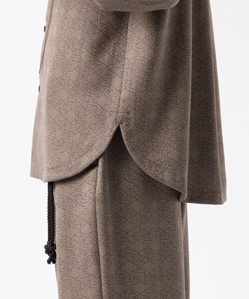 ETHOSENS(エトセンス)の「【ETHOSENS/エトセンス】Jacquard shirts(シャツ/ブラウス・メンズ・グレー/ブラウン・1/2)」の13枚目の写真