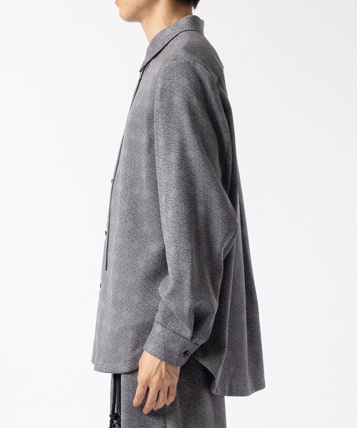 ETHOSENS/エトセンス】Jacquard shirts（シャツ/ブラウス）｜ETHOSENS