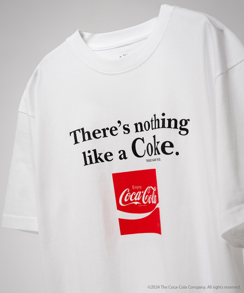 EDIFICE（エディフィス）の「Coca-Cola / 別注 プリント Tシャツ（T