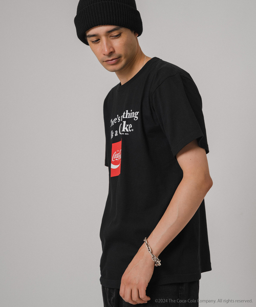 EDIFICE(エディフィス)の「Coca-Cola / 別注 プリント Tシャツ(Tシャツ/カットソー・メンズ・ホワイト×ホワイト/ブラック/ホワイト/ブラックミックス/ライトホワイト/ホワイト系その他/ブラック×ブラック/ブラック系その他・LARGE/MEDIUM/X-LARGE)」の13枚目の写真
