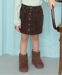Lycee mine（リセマイン）の「ハートポケットコーデュロイスカパン（その他パンツ・キッズ）」