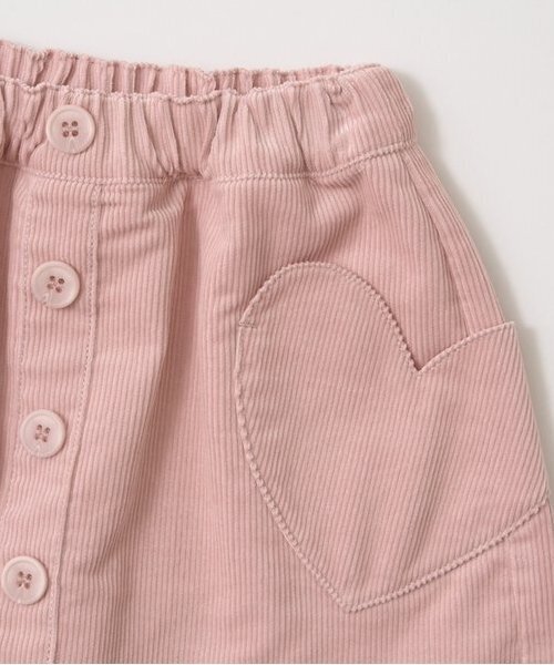 Lycee mine(リセマイン)の「ハートポケットコーデュロイスカパン(その他パンツ・キッズ・ベージュ/ダークブラウン/モスグリーン/ライトピンク/アイボリー/スカイブルー・100cm/110cm/120cm/130cm/140cm/150cm)」の21枚目の写真