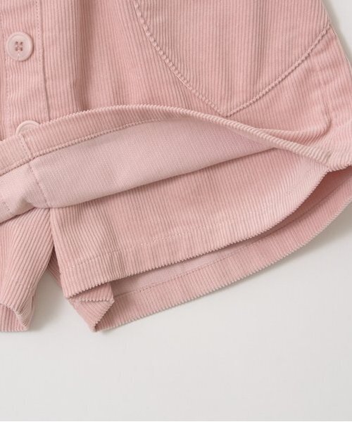 Lycee mine(リセマイン)の「ハートポケットコーデュロイスカパン(その他パンツ・キッズ・ベージュ/ダークブラウン/モスグリーン/ライトピンク/アイボリー/スカイブルー・100cm/110cm/120cm/130cm/140cm/150cm)」の7枚目の写真