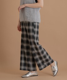 KATHARINE ROSS | 【KATHARINE ROSS】両面起毛チェックフルレンパンツ(その他パンツ)