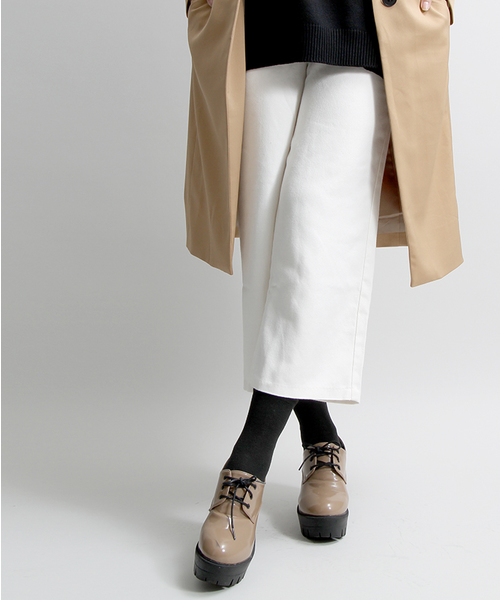 WEGO（ウィゴー）の「WEGO/サスペンダー付きワイドパンツ（その他パンツ・レディース・ブラック/グレー系その他/オフホワイト/グレー/ブラック系その他/ダークブラウン・FREE）」の2枚目の写真