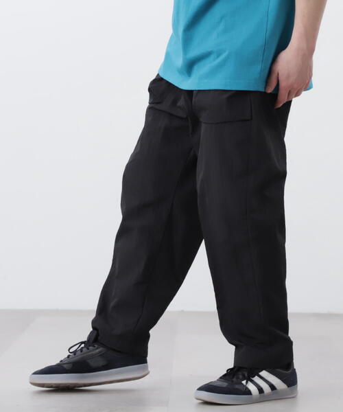 MANASTASH（マナスタッシュ）の「MANASTASH/マナスタッシュ/WRINKLE NYLON COCOON PANTS/リンクルナイロンコクーンパンツ（その他パンツ・メンズ・グレー/ネイビー/ブラック・M/S/L/XL）」の15枚目の写真