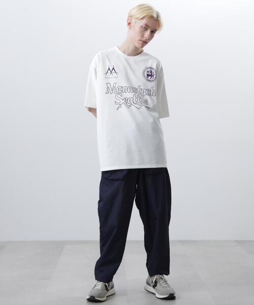 MANASTASH（マナスタッシュ）の「MANASTASH/マナスタッシュ/WRINKLE NYLON COCOON PANTS/リンクルナイロンコクーンパンツ（その他パンツ・メンズ・グレー/ネイビー/ブラック・M/S/L/XL）」の20枚目の写真