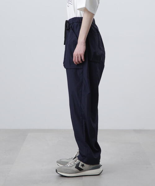MANASTASH（マナスタッシュ）の「MANASTASH/マナスタッシュ/WRINKLE NYLON COCOON PANTS/リンクルナイロンコクーンパンツ（その他パンツ・メンズ・グレー/ネイビー/ブラック・M/S/L/XL）」の21枚目の写真