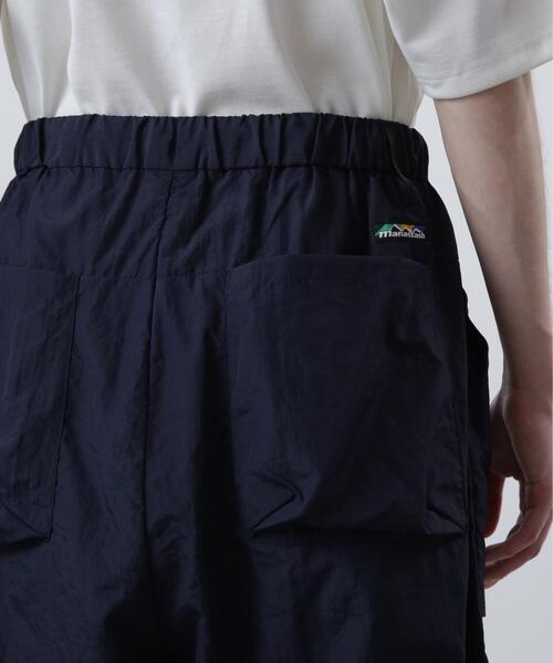 MANASTASH(マナスタッシュ)の「MANASTASH/マナスタッシュ/WRINKLE NYLON COCOON PANTS/リンクルナイロンコクーンパンツ(その他パンツ・メンズ・グレー/ネイビー/ブラック・S/M/L/XL)」の16枚目の写真
