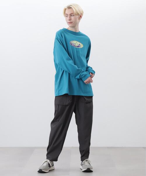 MANASTASH(マナスタッシュ)の「MANASTASH/マナスタッシュ/WRINKLE NYLON COCOON PANTS/リンクルナイロンコクーンパンツ(その他パンツ・メンズ・グレー/ネイビー/ブラック・S/M/L/XL)」の14枚目の写真