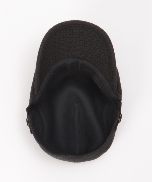 ikka（イッカ）の「ウールライクハンチング（ハンチング/ベレー帽・メンズ・ブラック/グレー・FREE）」の3枚目の写真