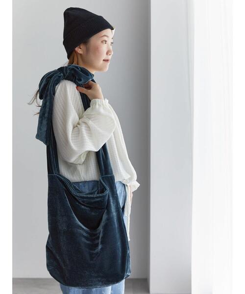 ehka sopo(エヘカソポ)の「パッチ付ニットキャップ(ハット・レディース・ブルー/キナリ/ブラック・F)」の22枚目の写真