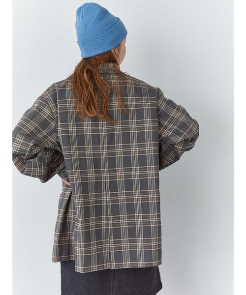 ehka sopo(エヘカソポ)の「パッチ付ニットキャップ(ハット・レディース・ブルー/キナリ/ブラック・F)」の6枚目の写真