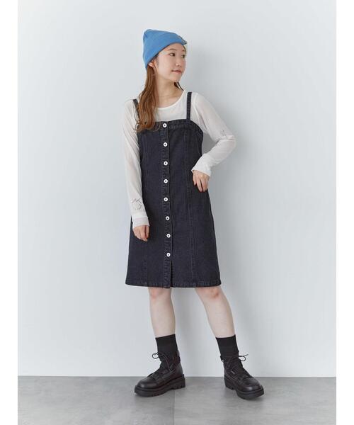 ehka sopo(エヘカソポ)の「パッチ付ニットキャップ(ハット・レディース・ブルー/キナリ/ブラック・F)」の11枚目の写真