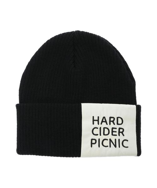 ehka sopo(エヘカソポ)の「パッチ付ニットキャップ(ハット・レディース・ブルー/キナリ/ブラック・F)」の16枚目の写真