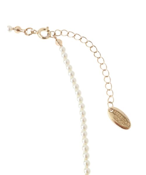 AMERICAN HOLIC（アメリカンホリック）の「ガラスパールネックレス（ネックレス・レディース・ホワイト・FREE）」の7枚目の写真