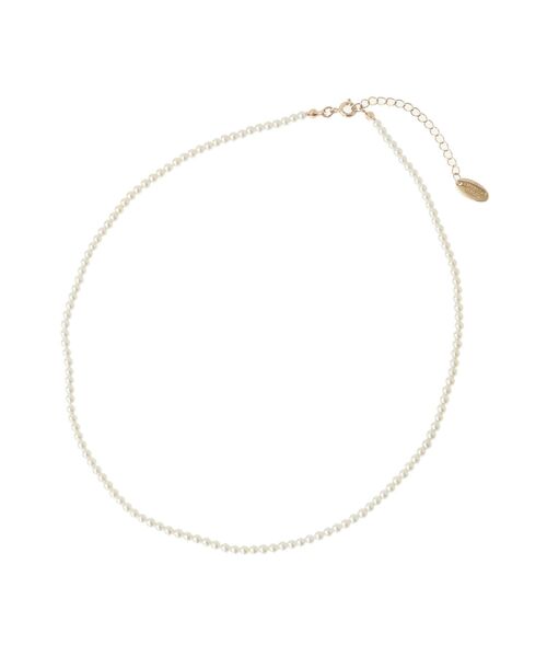 AMERICAN HOLIC（アメリカンホリック）の「ガラスパールネックレス（ネックレス・レディース・ホワイト・FREE）」の9枚目の写真