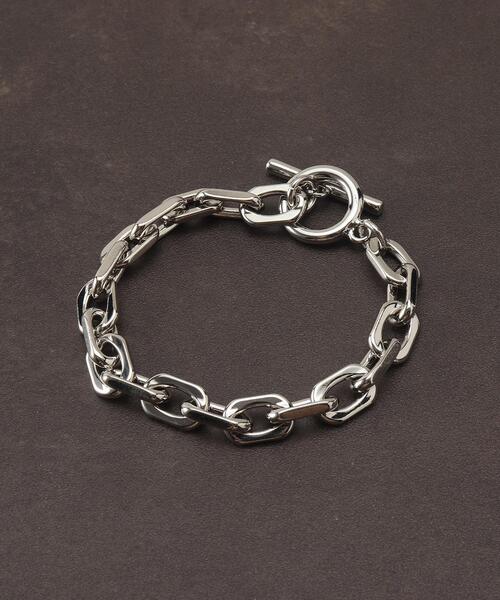 THE SHOP TK （ザ ショップ ティーケー ）の「◆【ヒルナンデス！で紹介】アソートブレスレット（ブレスレット・メンズ・シルバー系/シルバー系1/シルバー/ブラック・00）」の4枚目の写真