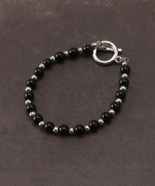 THE SHOP TK （ザ ショップ ティーケー ）の「◆【ヒルナンデス！で紹介】アソートブレスレット（ブレスレット・メンズ・シルバー系/シルバー系1/シルバー/ブラック・00）」の2枚目の写真