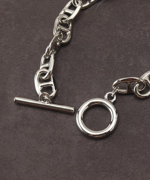 THE SHOP TK （ザ ショップ ティーケー ）の「◆【ヒルナンデス！で紹介】アソートブレスレット（ブレスレット・メンズ・シルバー系/シルバー系1/シルバー/ブラック・00）」の5枚目の写真