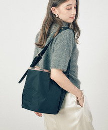 LeSportsac（レスポートサック）の「LG BELT HANDLE TOTE シャドウブラック（トートバッグ）」