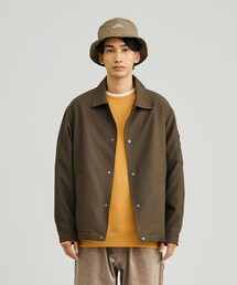 定価10万COACH カーキ ミリタリージャケット　美品　オシャレ セール】【ストレッチ 3WAY フード付】セマンティックデザイン